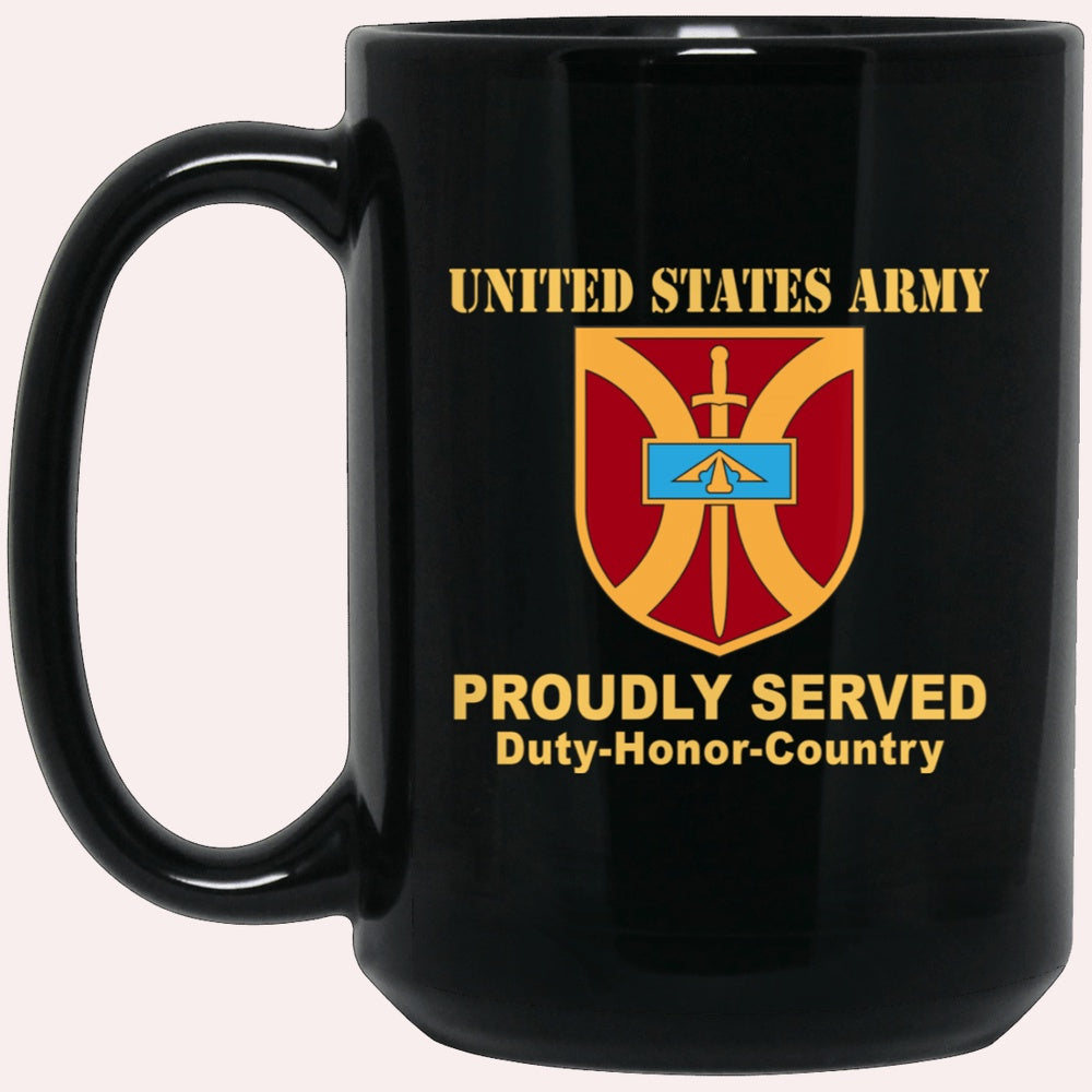 Us Army Mug, Veterans Mug, US Army 916 SUPPORT BRIGADE Black Mug, Us Army Coffee Mug, Military Coffee Mugs