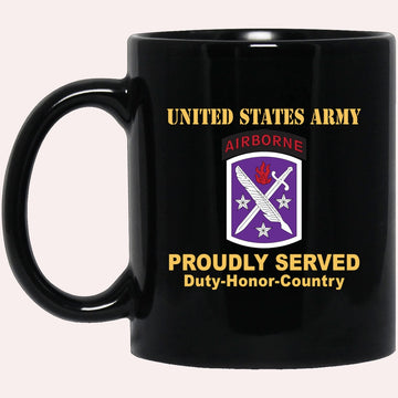 Us Army Mug, Veterans Mug, US Army 95TH CIVIL AFFAIRS BRIGADE  Black Mug, Us Army Coffee Mug, Military Coffee Mugs
