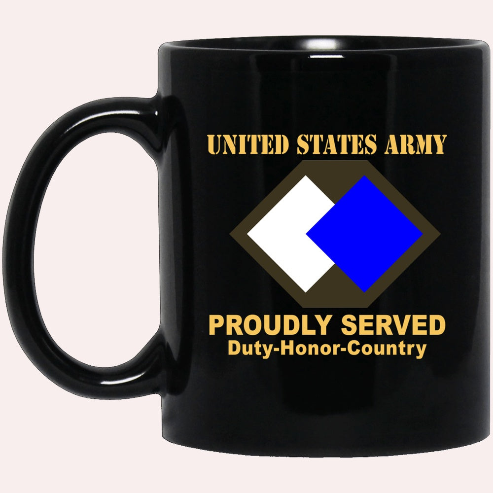 Us Army Mug, Veterans Mug, US Army 96TH SUSTAINMENT BRIGADE  Black Mug, Us Army Coffee Mug, Military Coffee Mugs