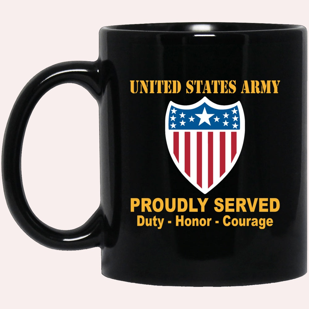 Us Army Mug, Veterans Mug, US Army Adjutant General Corps Black Mug, Us Army Coffee Mug, Military Coffee Mugs
