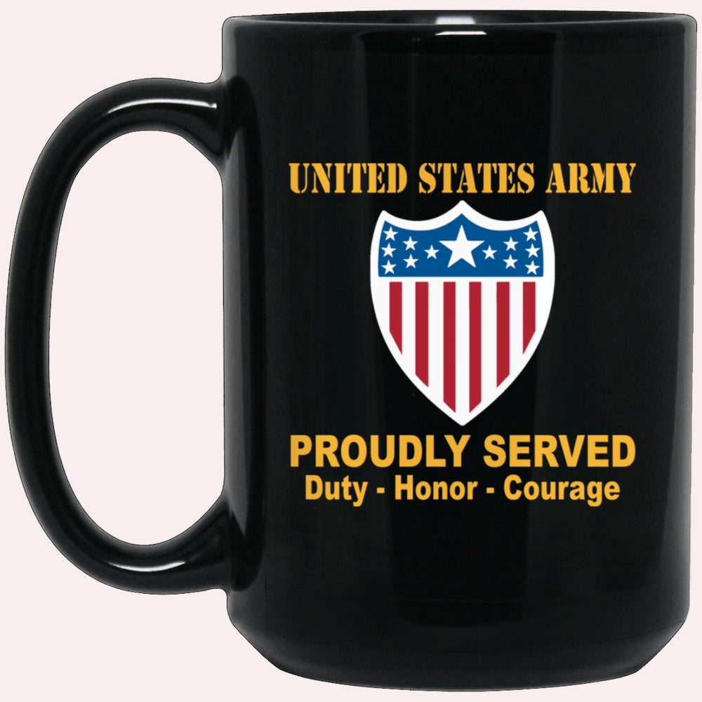 Us Army Mug, Veterans Mug, US Army Adjutant General Corps Black Mug, Us Army Coffee Mug, Military Coffee Mugs