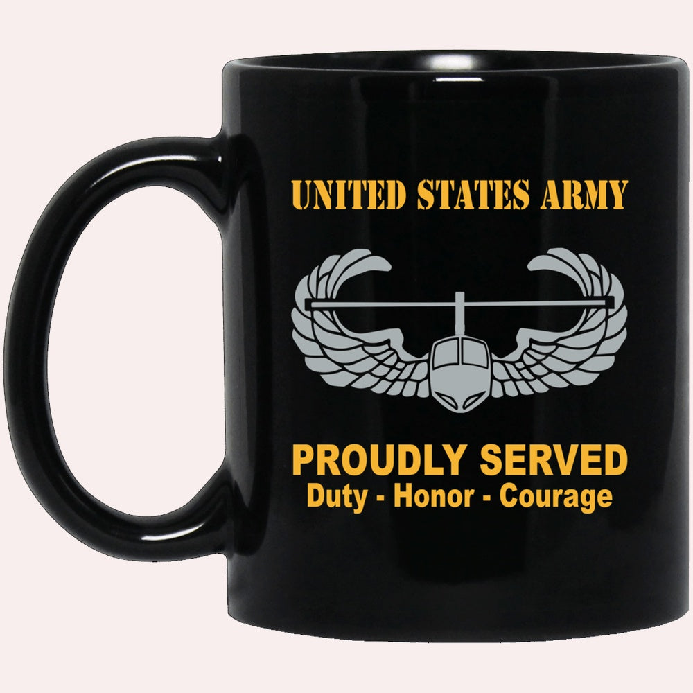 Us Army Mug, Veterans Mug, US Army Air Assault Wings Badge Mug, Us Army Coffee Mug, Military Coffee Mugs