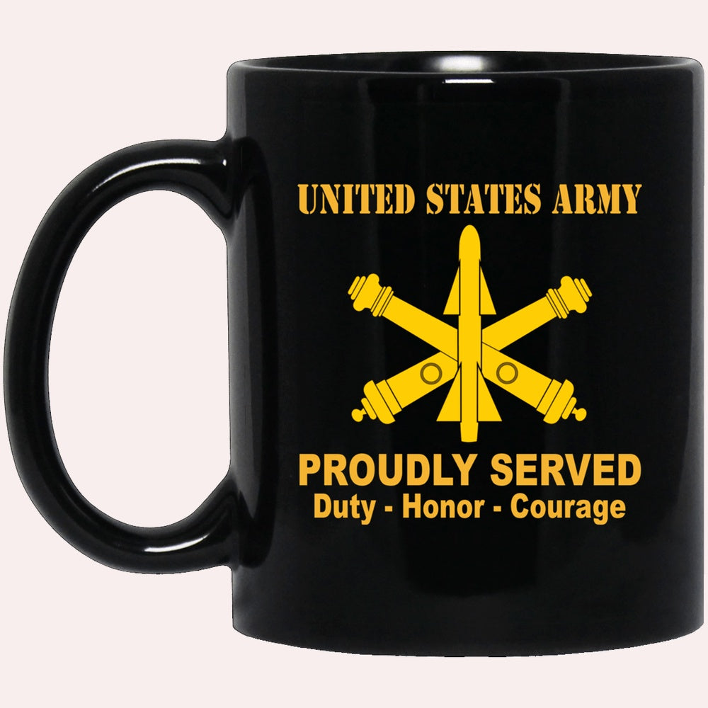 Us Army Mug, Veterans Mug, US Army Air Defense Artillery Black Mug, Us Army Coffee Mug, Military Coffee Mugs