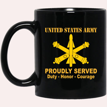 Us Army Mug, Veterans Mug, US Army Air Defense Artillery Black Mug, Us Army Coffee Mug, Military Coffee Mugs