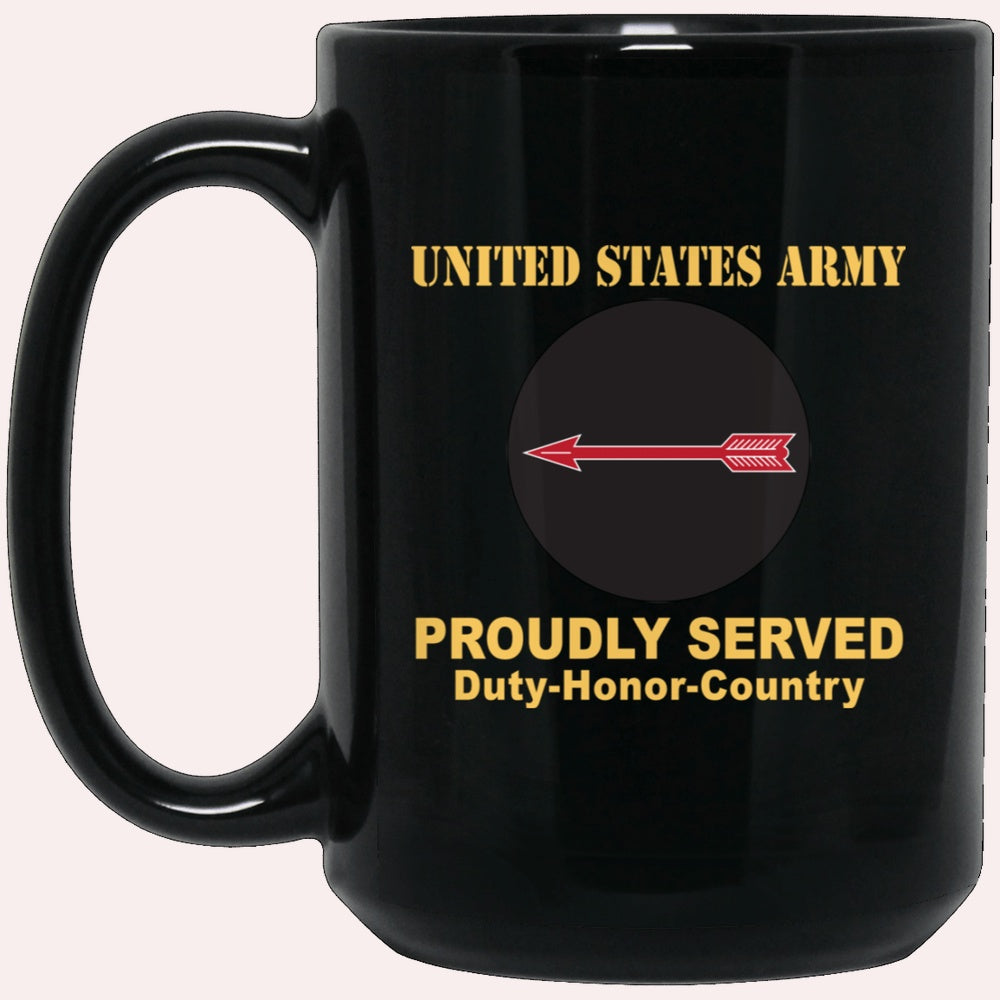 Us Army Mug, Veterans Mug, US Army CSIB ASYMMETRIC WARFARE GROUP Black Mug, Us Army Coffee Mug, Military Coffee Mugs