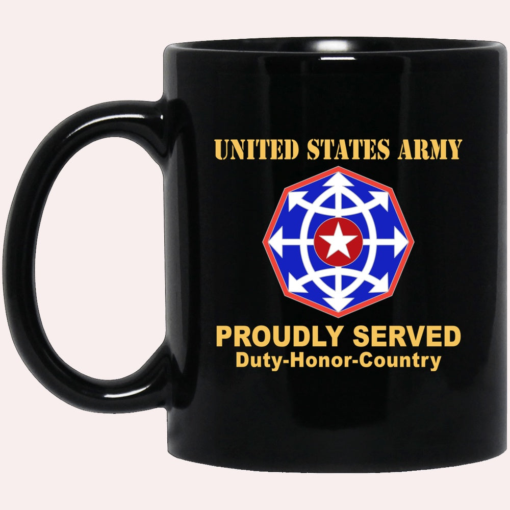 Us Army Mug, Veterans Mug, US Army CSIB CRIMINAL INVESTIGATION COMMAND Black Mug, Us Army Coffee Mug, Military Coffee Mugs