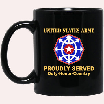 Us Army Mug, Veterans Mug, US Army CSIB CRIMINAL INVESTIGATION COMMAND Black Mug, Us Army Coffee Mug, Military Coffee Mugs