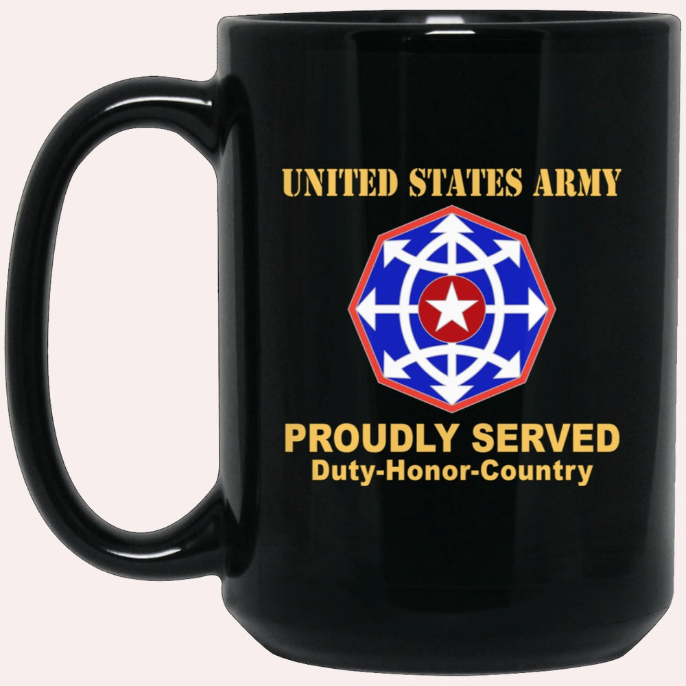 Us Army Mug, Veterans Mug, US Army CSIB CRIMINAL INVESTIGATION COMMAND Black Mug, Us Army Coffee Mug, Military Coffee Mugs