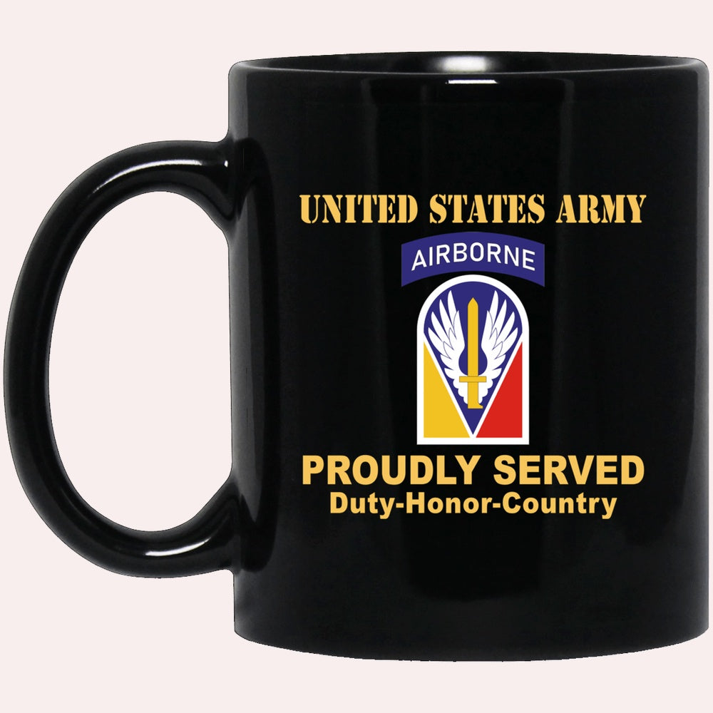 Us Army Mug, Veterans Mug, US Army CSIB JOINT READINESS TRAINING CENTER Black Mug, Us Army Coffee Mug, Military Coffee Mugs