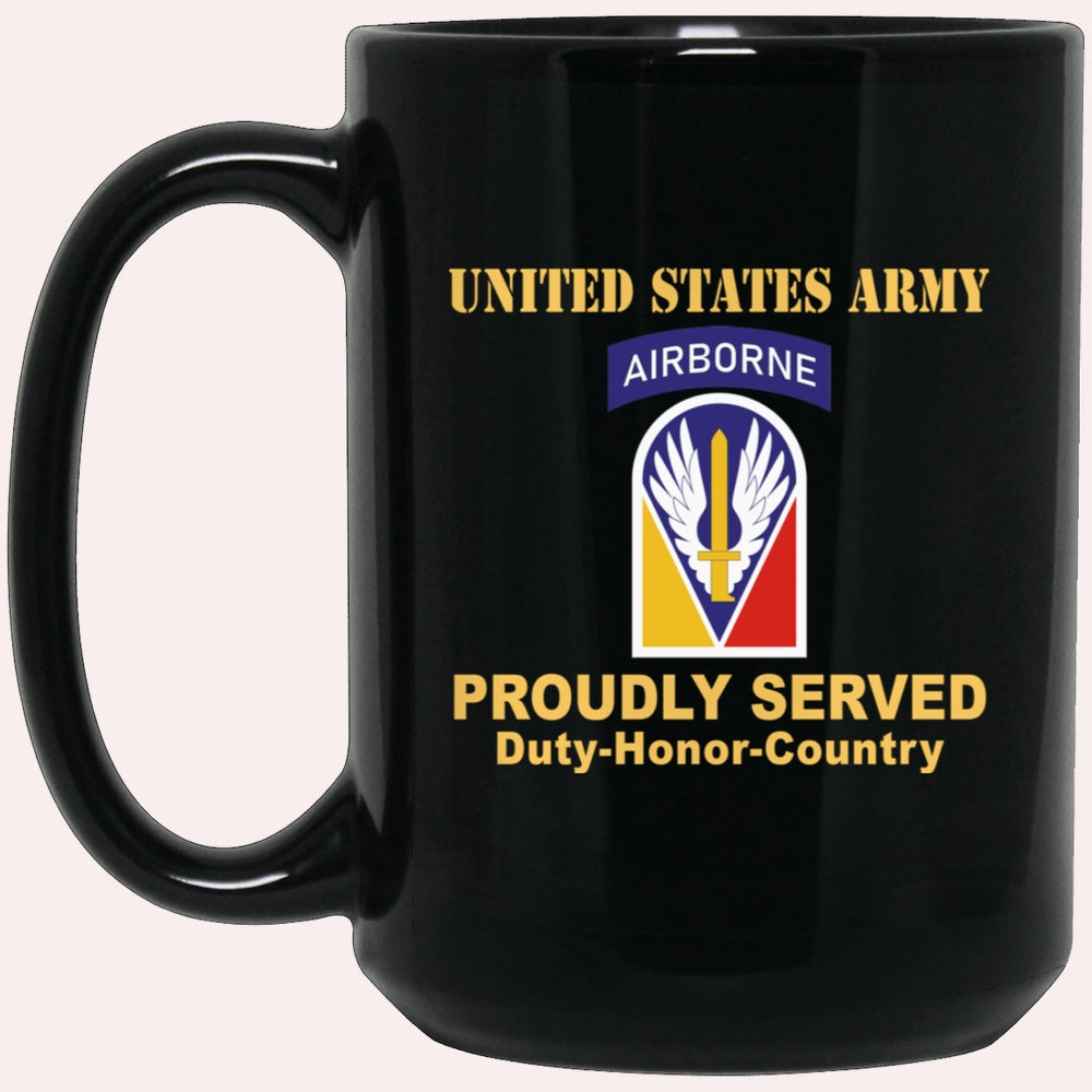 Us Army Mug, Veterans Mug, US Army CSIB JOINT READINESS TRAINING CENTER Black Mug, Us Army Coffee Mug, Military Coffee Mugs