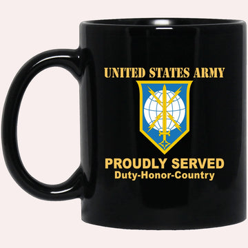Us Army Mug, Veterans Mug, US Army CSIB MILITARY INTELLIGENCE READINESS COMMAND Black Mug, Us Army Coffee Mug, Military Coffee Mugs