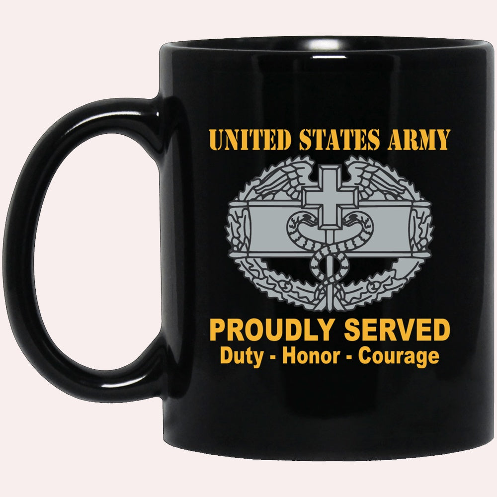 Us Army Mug, Veterans Mug, US Army Combat Medical 1st Award Badge Mug, Us Army Coffee Mug, Military Coffee Mugs