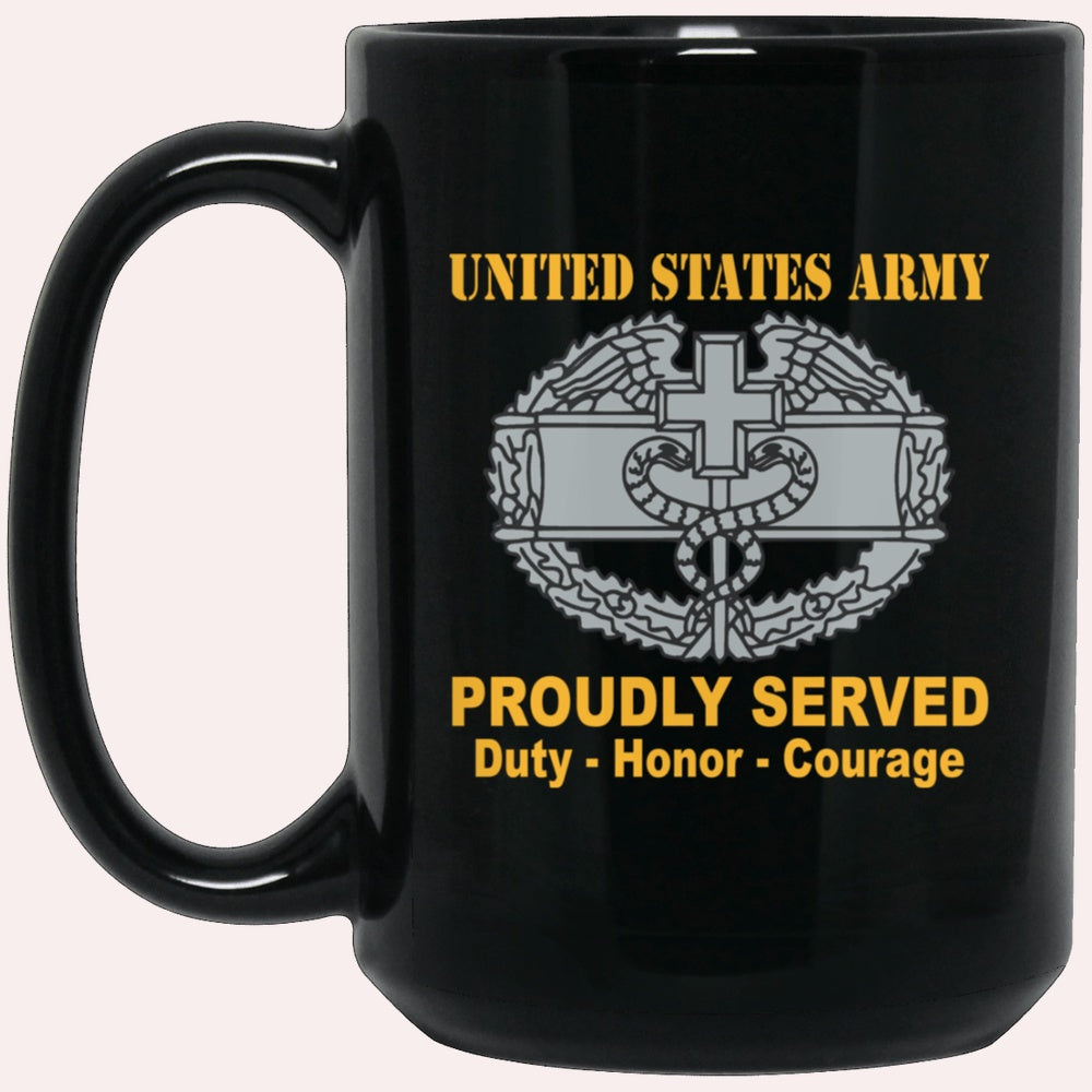 Us Army Mug, Veterans Mug, US Army Combat Medical 1st Award Badge Mug, Us Army Coffee Mug, Military Coffee Mugs