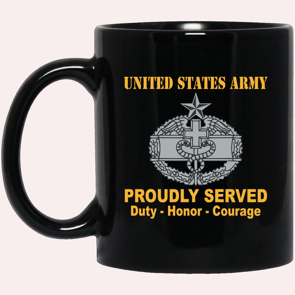 Us Army Mug, Veterans Mug, US Army Combat Medical 2nd Award Badge Mug, Us Army Coffee Mug, Military Coffee Mugs
