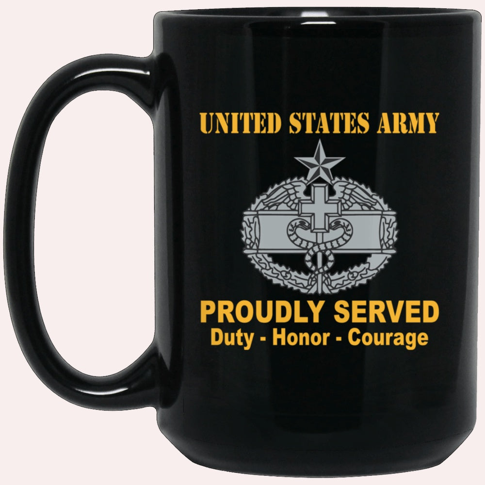 Us Army Mug, Veterans Mug, US Army Combat Medical 2nd Award Badge Mug, Us Army Coffee Mug, Military Coffee Mugs