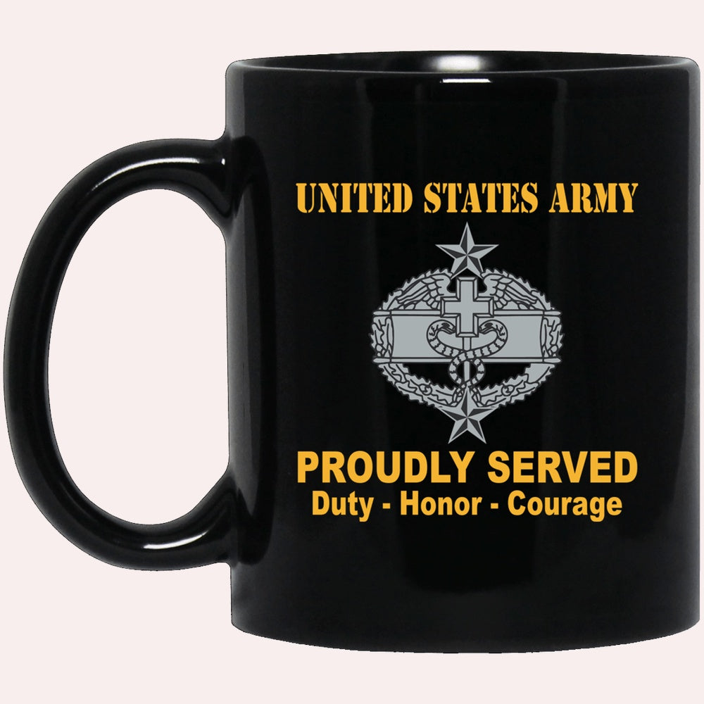 Us Army Mug, Veterans Mug, US Army Combat Medical 3rd Award Badge Mug, Us Army Coffee Mug, Military Coffee Mugs