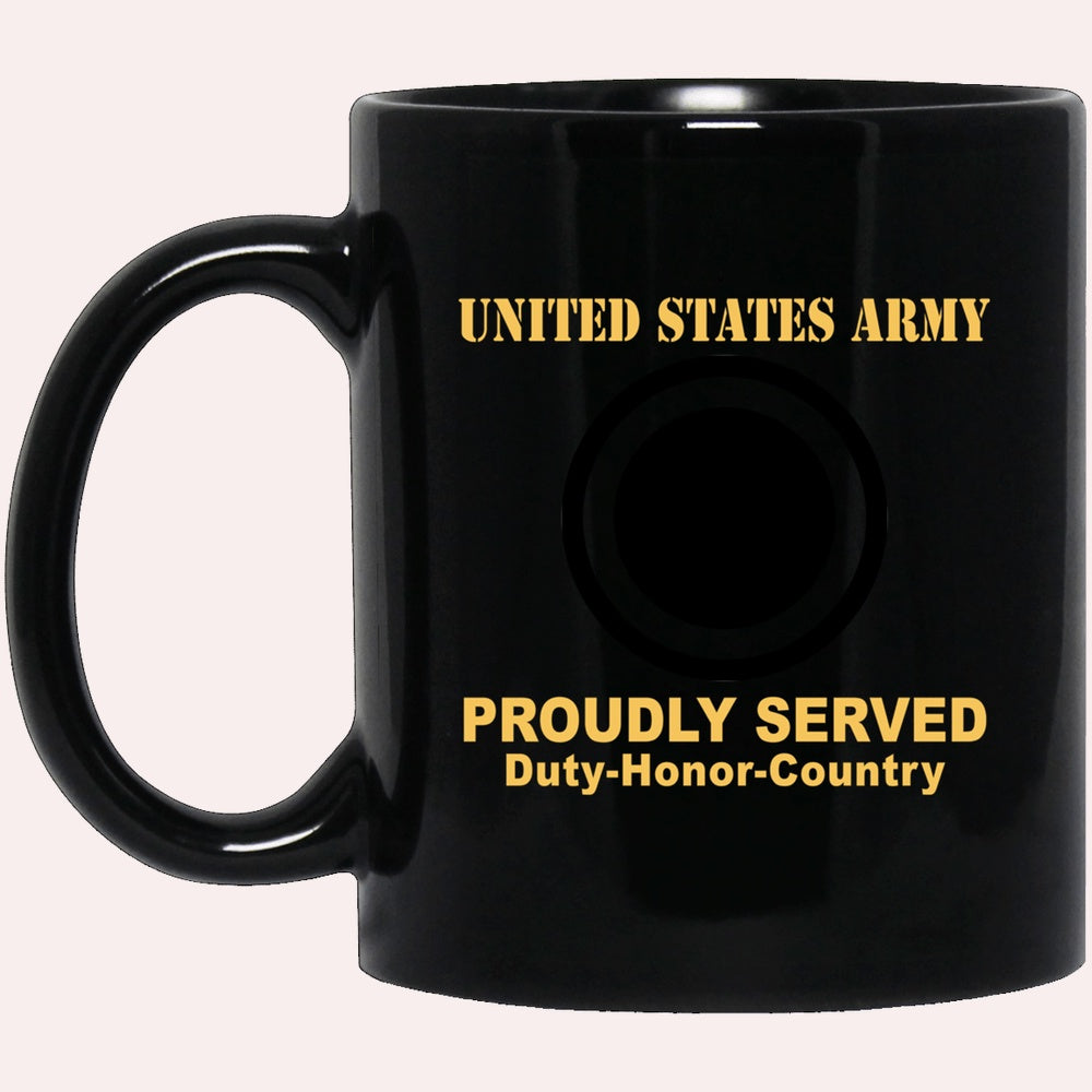Us Army Mug, Veterans Mug, US Army I CORPS  Black Mug, Us Army Coffee Mug, Military Coffee Mugs