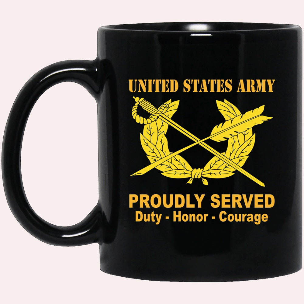 Us Army Mug, Veterans Mug, US Army Judge Advocate General's Corps Black Mug, Us Army Coffee Mug, Military Coffee Mugs