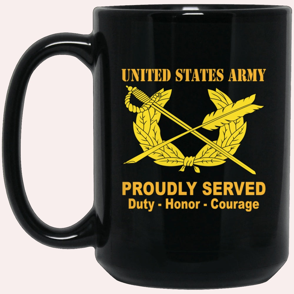 Us Army Mug, Veterans Mug, US Army Judge Advocate General's Corps Black Mug, Us Army Coffee Mug, Military Coffee Mugs