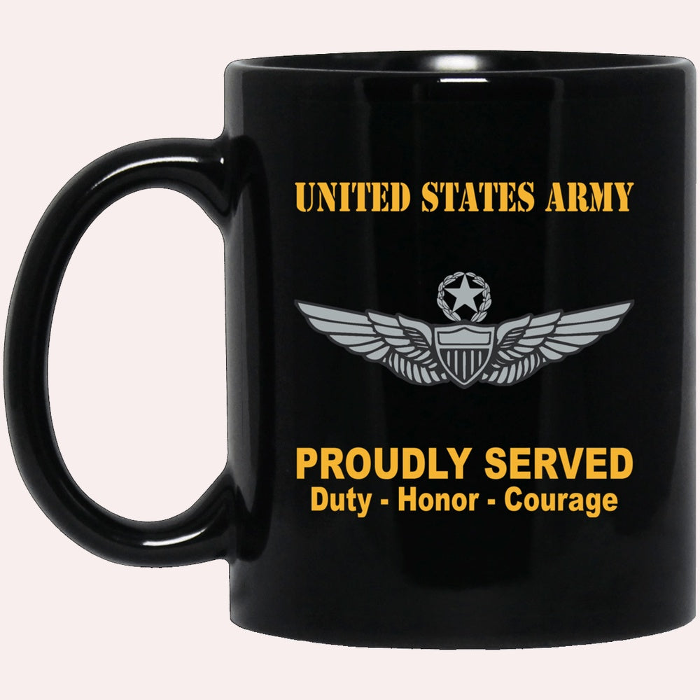 Us Army Mug, Veterans Mug, US Army Master Aviator Badge Mug, Us Army Coffee Mug, Military Coffee Mugs