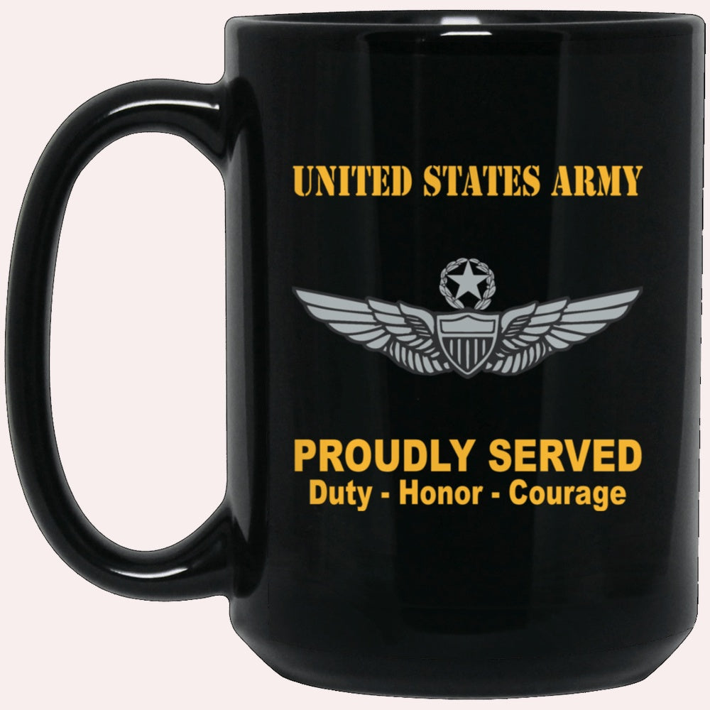 Us Army Mug, Veterans Mug, US Army Master Aviator Badge Mug, Us Army Coffee Mug, Military Coffee Mugs