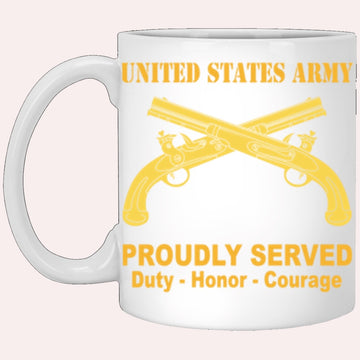 Us Army Mug, Veterans Mug, US Army Military Police Corps Proudly Served Core Values White Mug