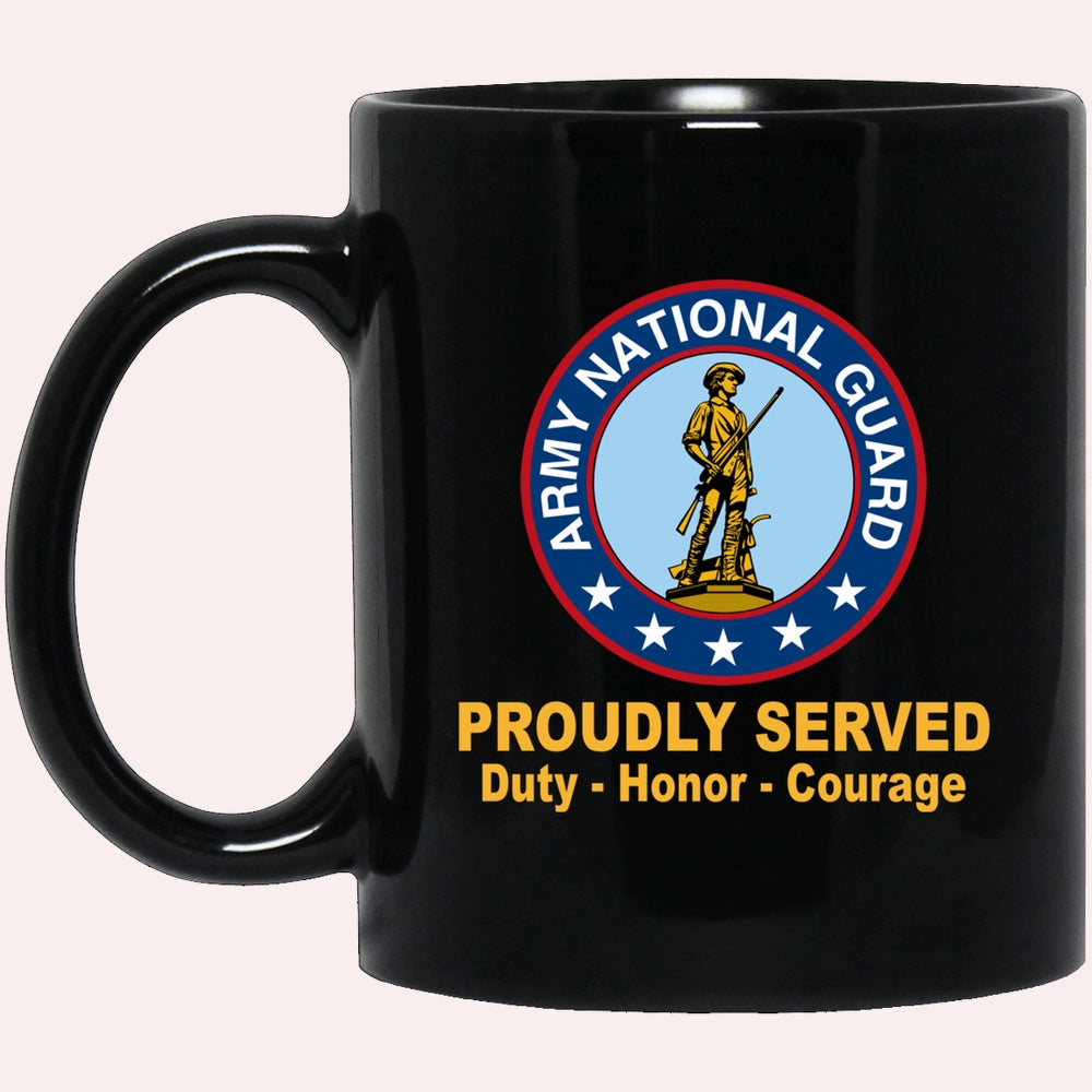 Us Army Mug, Veterans Mug, US Army National Guard Badge Mug, Us Army Coffee Mug, Military Coffee Mugs