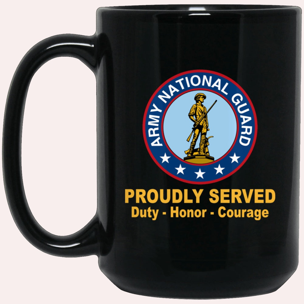 Us Army Mug, Veterans Mug, US Army National Guard Badge Mug, Us Army Coffee Mug, Military Coffee Mugs