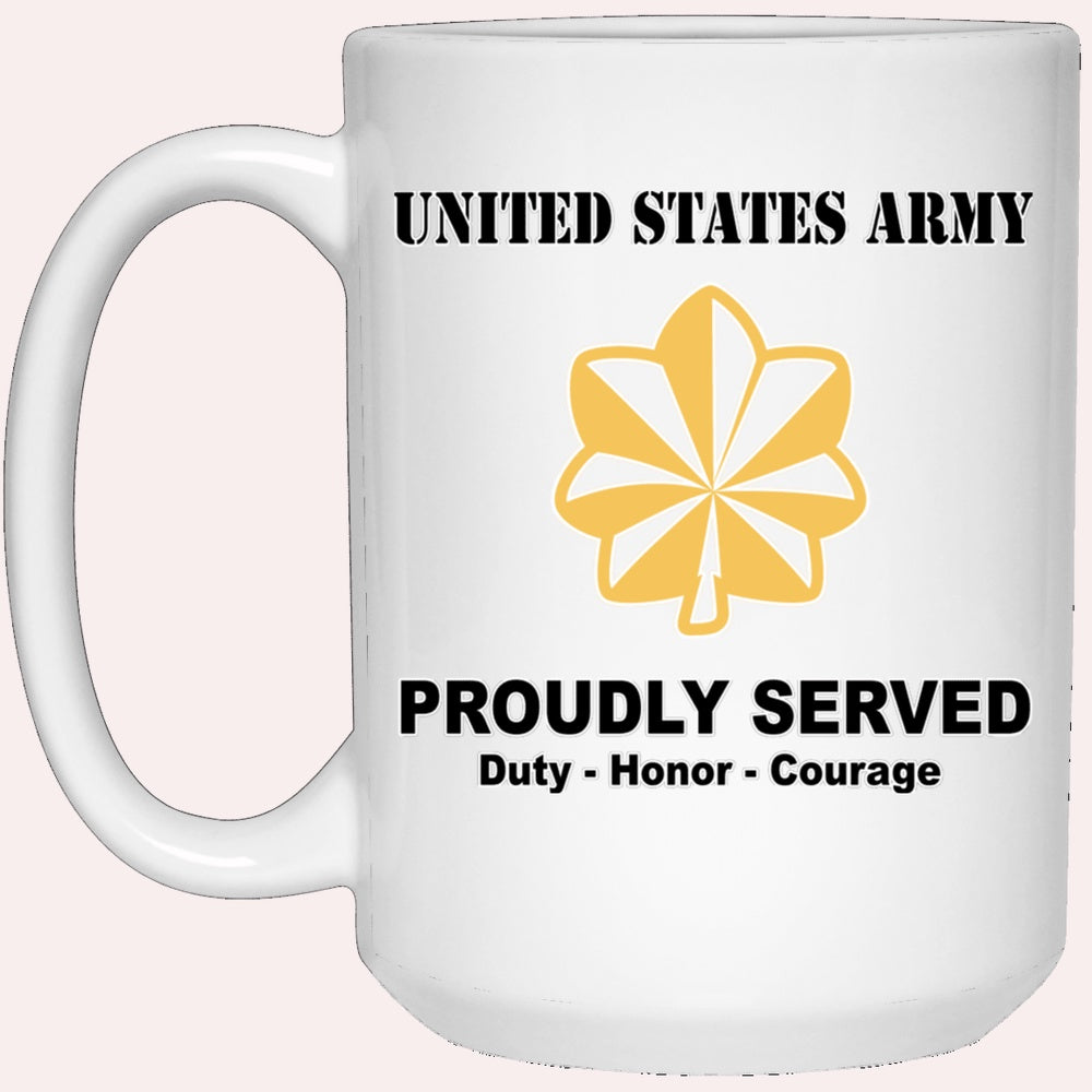 Us Army Mug, Veterans Mug, US Army O4 Major O4 MAJ Field Officer Ranks White Coffee Mug, Us Army Coffee Mug, Military Coffee Mugs