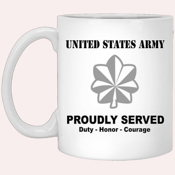 Us Army Mug, Veterans Mug, US Army O5 Lieutenant Colonel O5 LTC Field Officer Ranks White Coffee Mug, Us Army Coffee Mug, Military Coffee Mugs