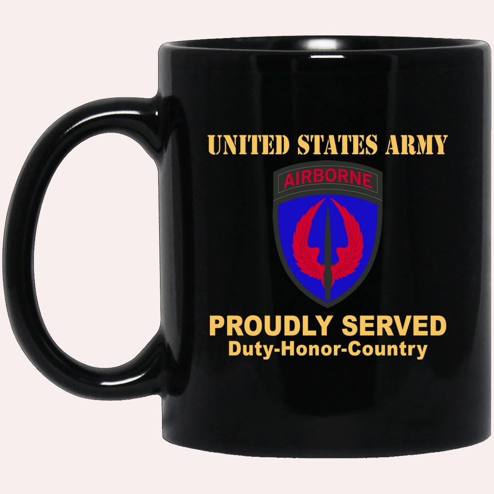 Us Army Mug, Veterans Mug, US Army SPECIAL OPERATIONS AVIATION COMMAND Black Mug, Us Army Coffee Mug, Military Coffee Mugs