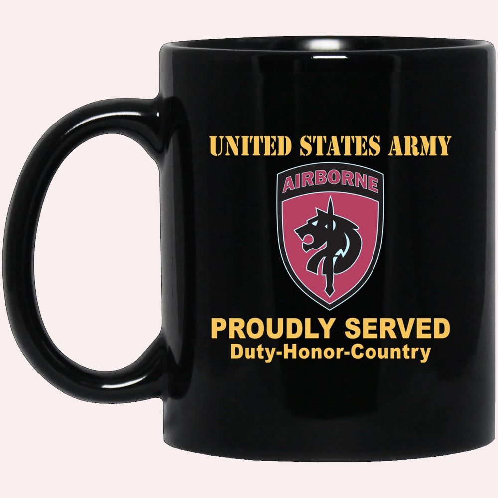 Us Army Mug, Veterans Mug, US Army SPECIAL OPERATIONS COMMAND AFRICA Black Mug, Us Army Coffee Mug, Military Coffee Mugs