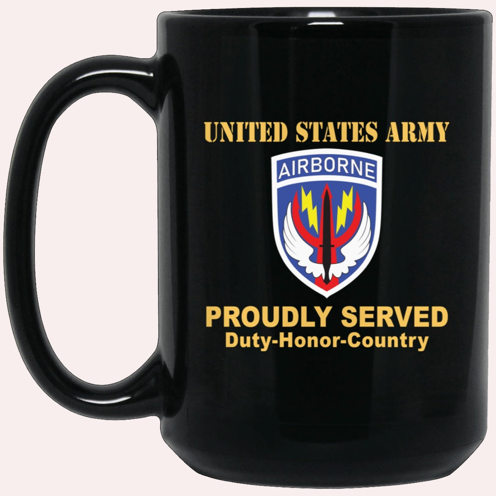 Us Army Mug, Veterans Mug, US Army SPECIAL OPERATIONS COMMAND CENTRAL Black Mug, Us Army Coffee Mug, Military Coffee Mugs