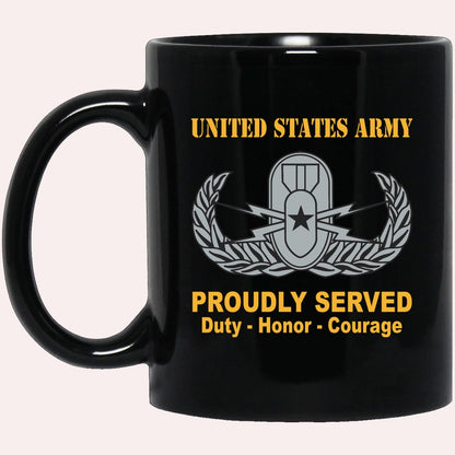 Us Army Mug, Veterans Mug, US Army Senior Explosive Ordnance Disposal Badge Mug, Us Army Coffee Mug, Military Coffee Mugs