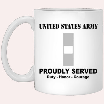 Us Army Mug, Veterans Mug, US Army W1 Warrant Officer 1 W1 WO1 Warrant Officer Ranks White Coffee Mug