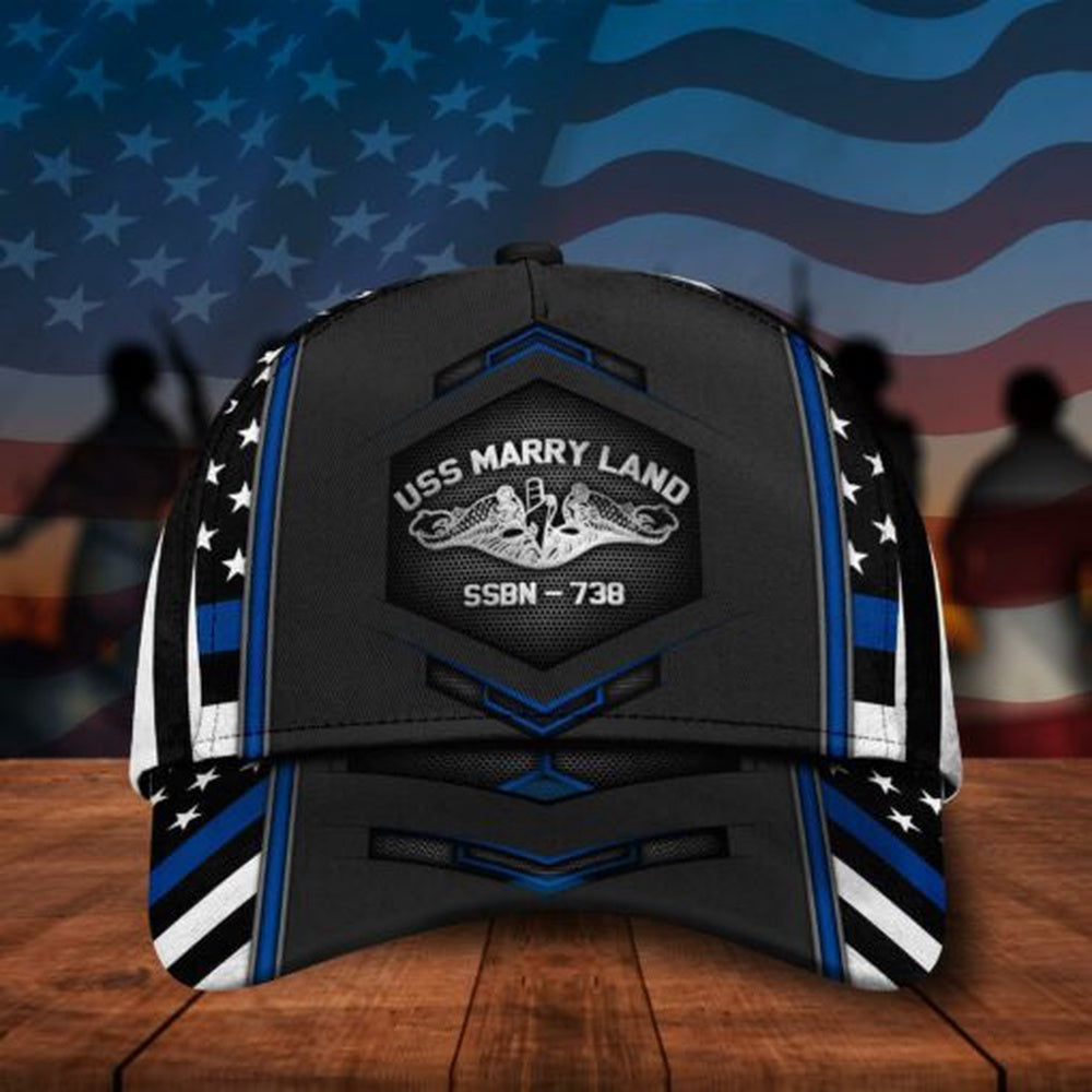 Us Navy Ball Caps, US Navy Hat Cap, Military Veteran Cap, Custom Specify Command Name And Hull Number, Custom Your Cap
