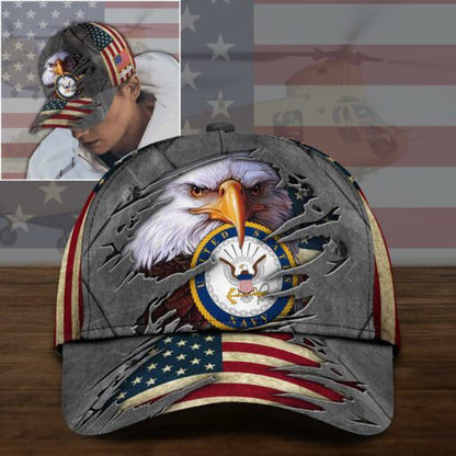 Us Navy Ball Caps, US Navy Military Cap, Veteran Cap, Custom Your Cap
