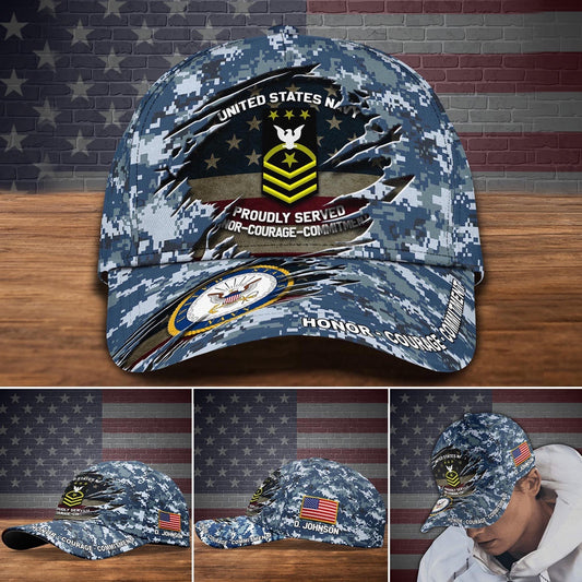Us Navy Ball Caps, US Navy US Military Hat Cap, Veteran Cap, Custom Cap, Gifts For Him