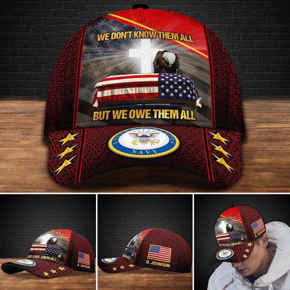 Us Navy Ball Caps, US Navy Veteran Hat Cap, Custom Gifts For Veteran, Dad Gifts, Gifts For Dad
