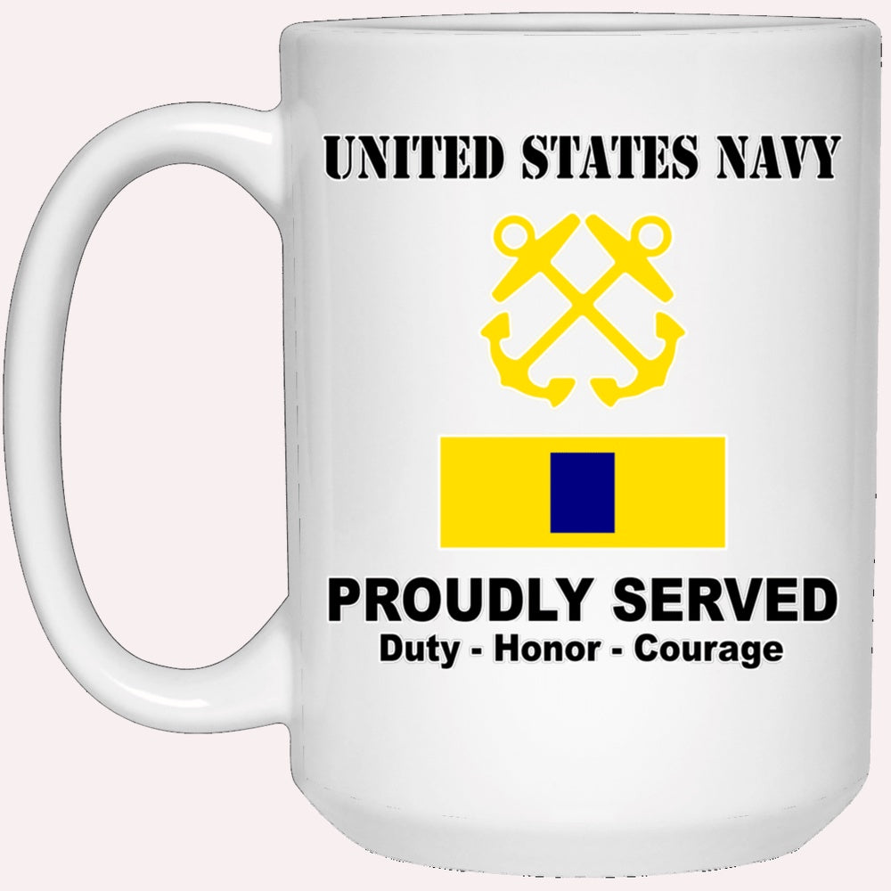 Us Navy Coffee Mugs, US Navy W-4 Chief Warrant Officer 4 W4 CW4 Warrant Officer Ranks White Coffee Mug