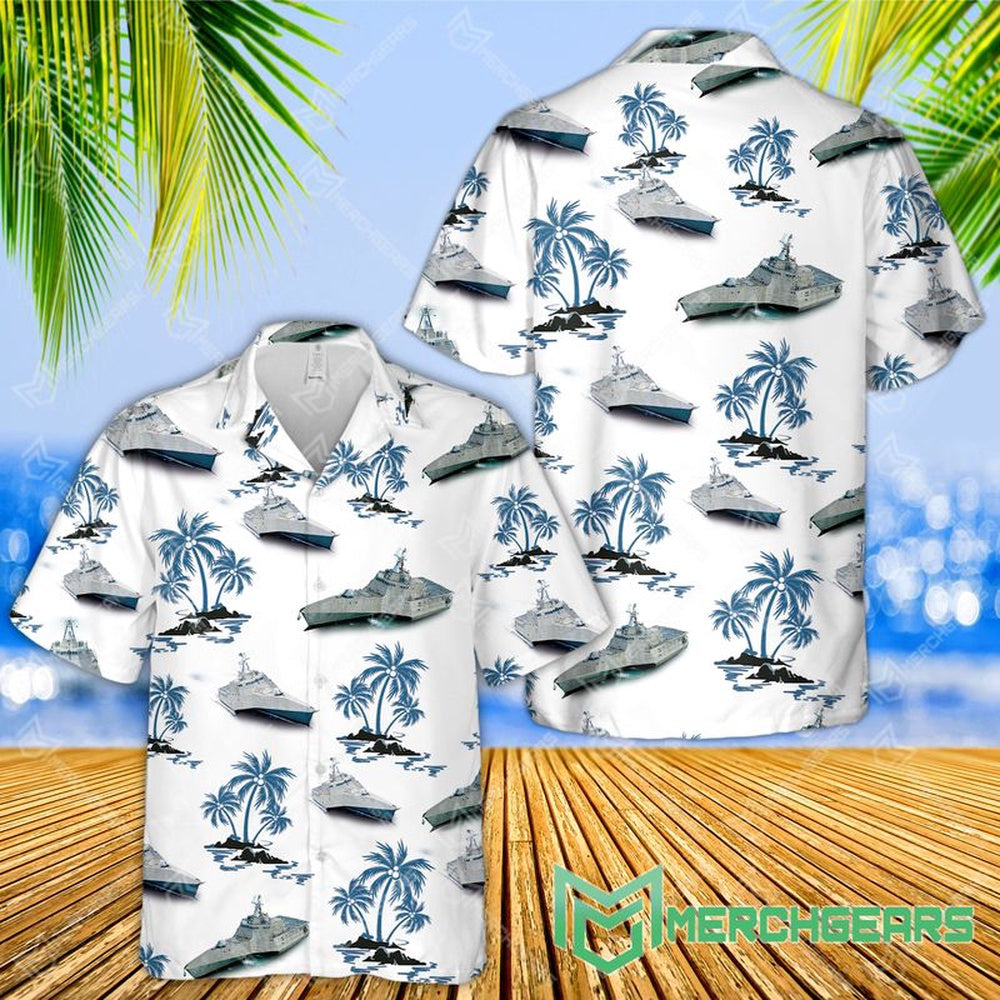 Us Navy Hawaiian Shirt, Navy USS Independence Hawaiian Shirt, Military Hawaiian Shirt