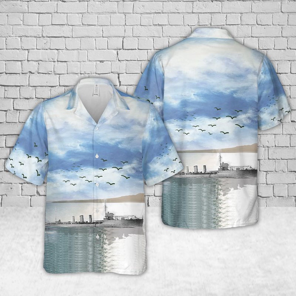 Us Navy Hawaiian Shirt, USS Sterett (DD-27) US Navy Ship Reunions Hawaiian Shirt, Military Hawaiian Shirt
