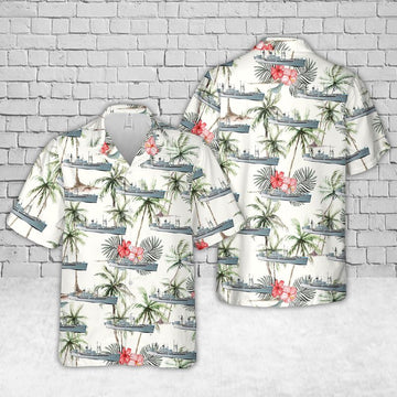 Us Navy Hawaiian Shirt, USS Tidewater (AD-31) US Navy Ship Reunions Hawaiian Shirt, Military Hawaiian Shirt