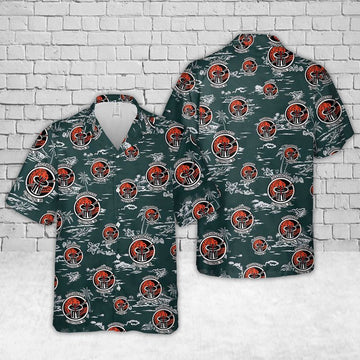 Us Navy Hawaiian Shirt, US Navy A-7E Corsair II VA-86 Sidewinders IK-88 Hawaiian Shirt, Military Hawaiian Shirt
