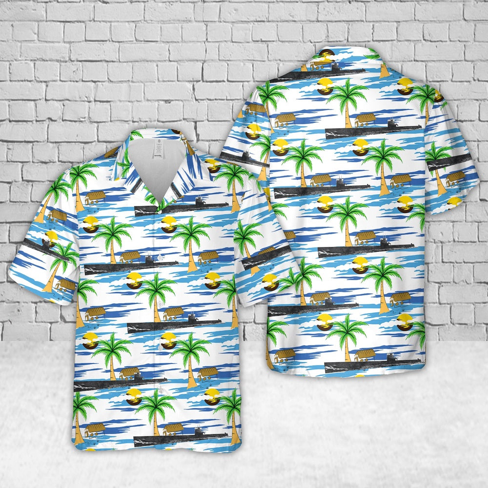 Us Navy Hawaiian Shirt, US Navy AA-1-class submarine Hawaiian Shirt, Military Hawaiian Shirt