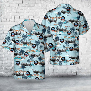 Us Navy Hawaiian Shirt, US Navy AF-2W of VS-37 in July 1957 Hawaiian Shirt, Military Hawaiian Shirt