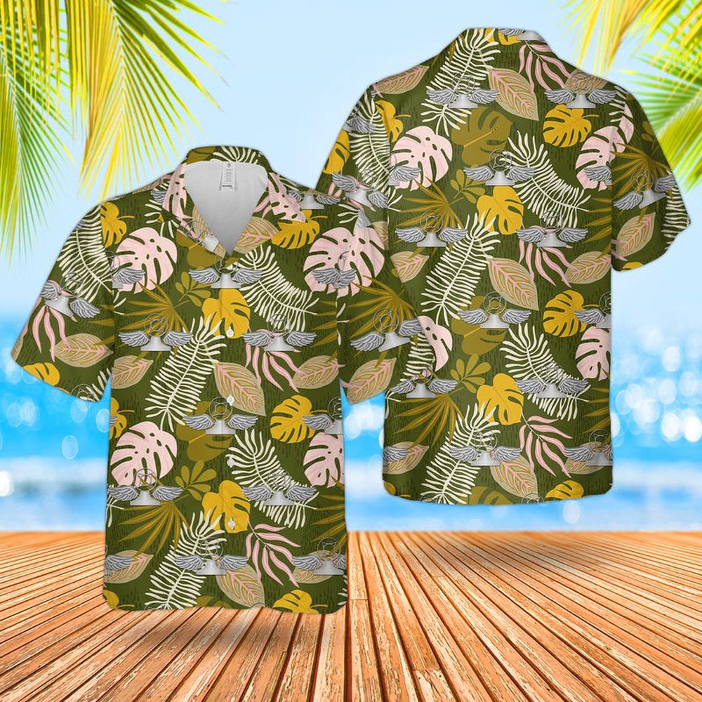 Us Navy Hawaiian Shirt, US Navy Air Traffic Controller Hawaiian Shirt, Military Hawaiian Shirt