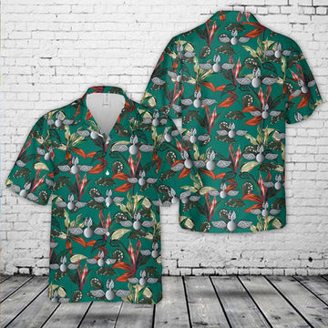 Us Navy Hawaiian Shirt, US Navy Aviation Ordnanceman (AO) Hawaiian Shirt, Military Hawaiian Shirt