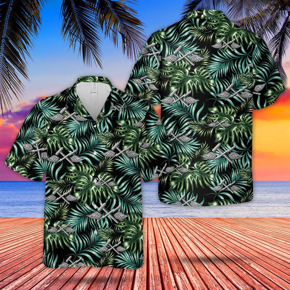 Us Navy Hawaiian Shirt, US Navy Aviation Support Equipment Technician Hawaiian Shirt, Military Hawaiian Shirt