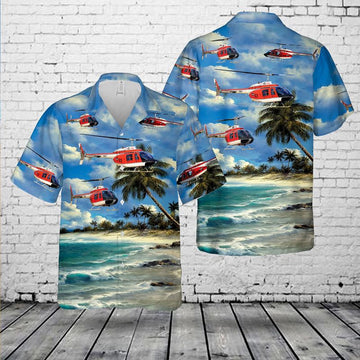 Us Navy Hawaiian Shirt, US Navy Bell TH-57C SeaRanger Hawaiian Shirt, Military Hawaiian Shirt